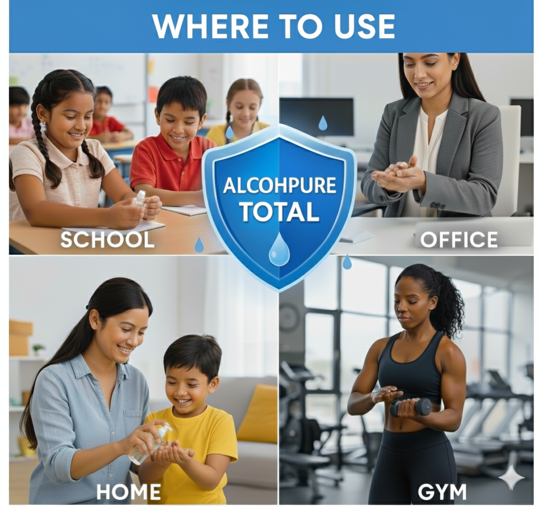 AlcohPure Total | WHO Formula 80% Ethanol