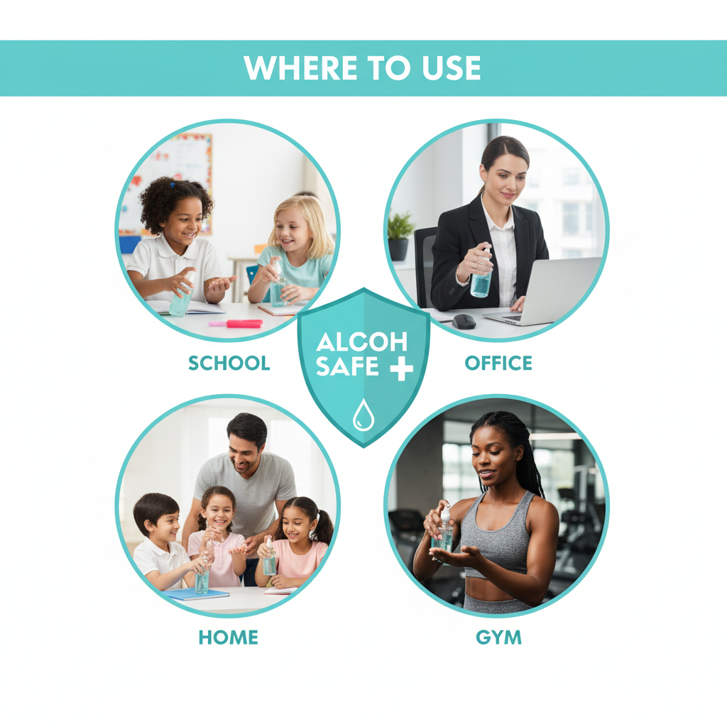 Alcohsafe Advanced | WHO Formula 75% IPA Handrub