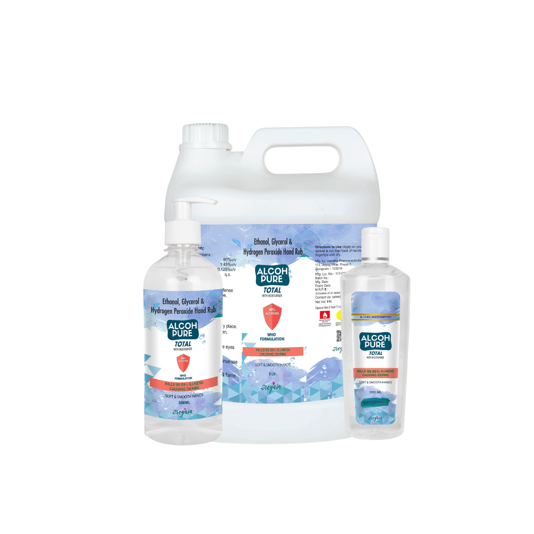 AlcohPure Total | WHO Formula 80% Ethanol