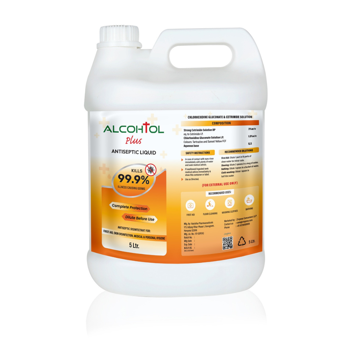 Alcohtol+ Antiseptic Disinfectant Liquid | Personal Care & Hygiene | First Aid |