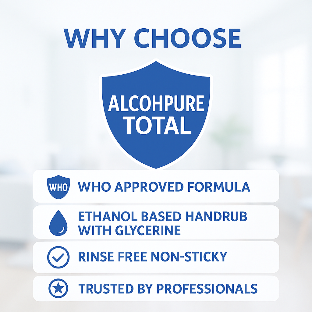 AlcohPure Total | WHO Formula 80% Ethanol