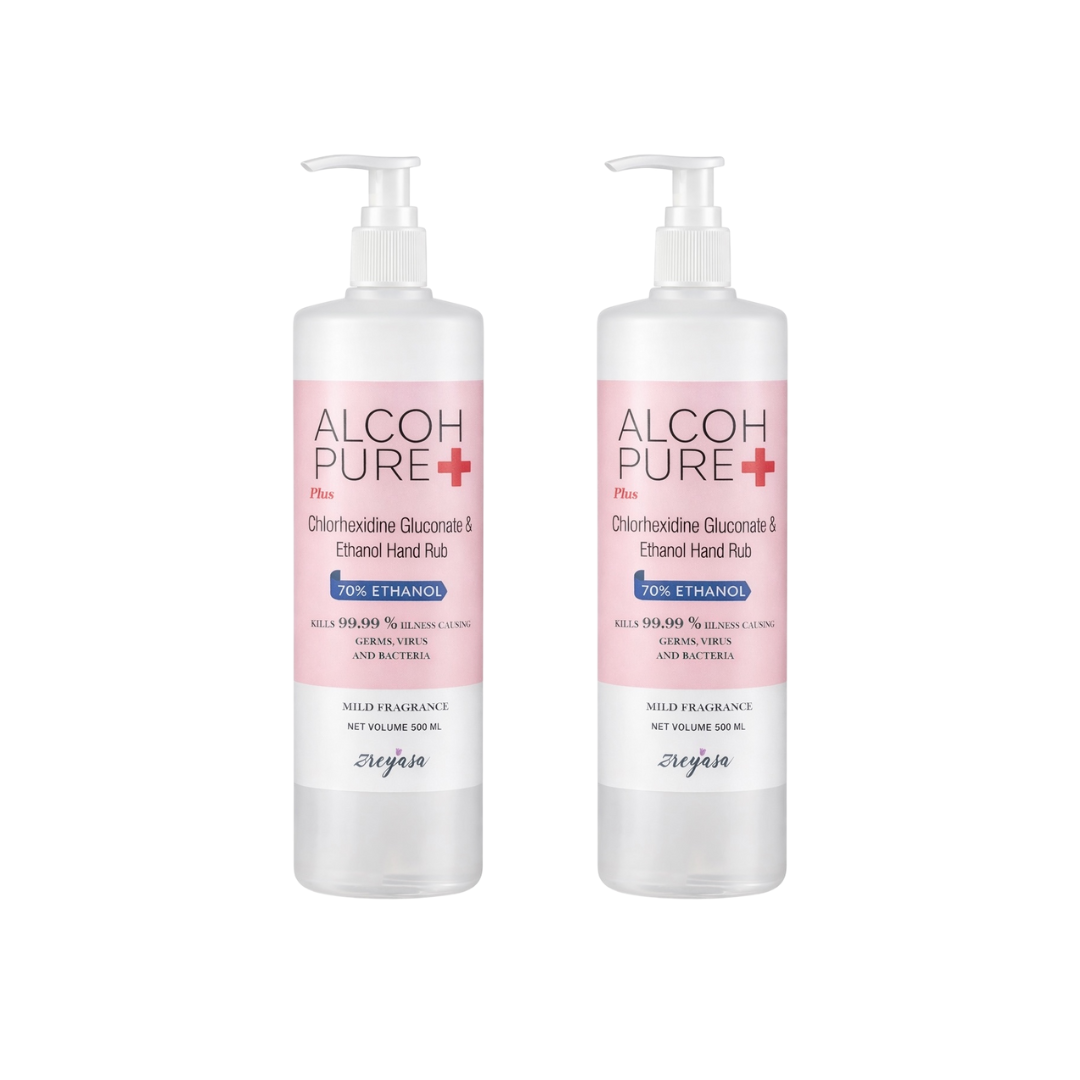 AlcohPure Plus CHG Handrub | 70% Ethyl Alcohol