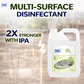 Stain Crew Floor Cleaner | Multi-Surface Disinfectant | Kills 99.9% Germs | Removes Tough Stains | Advanced Deep Action Formula for Tiles, Marble & Kitchen Surfaces