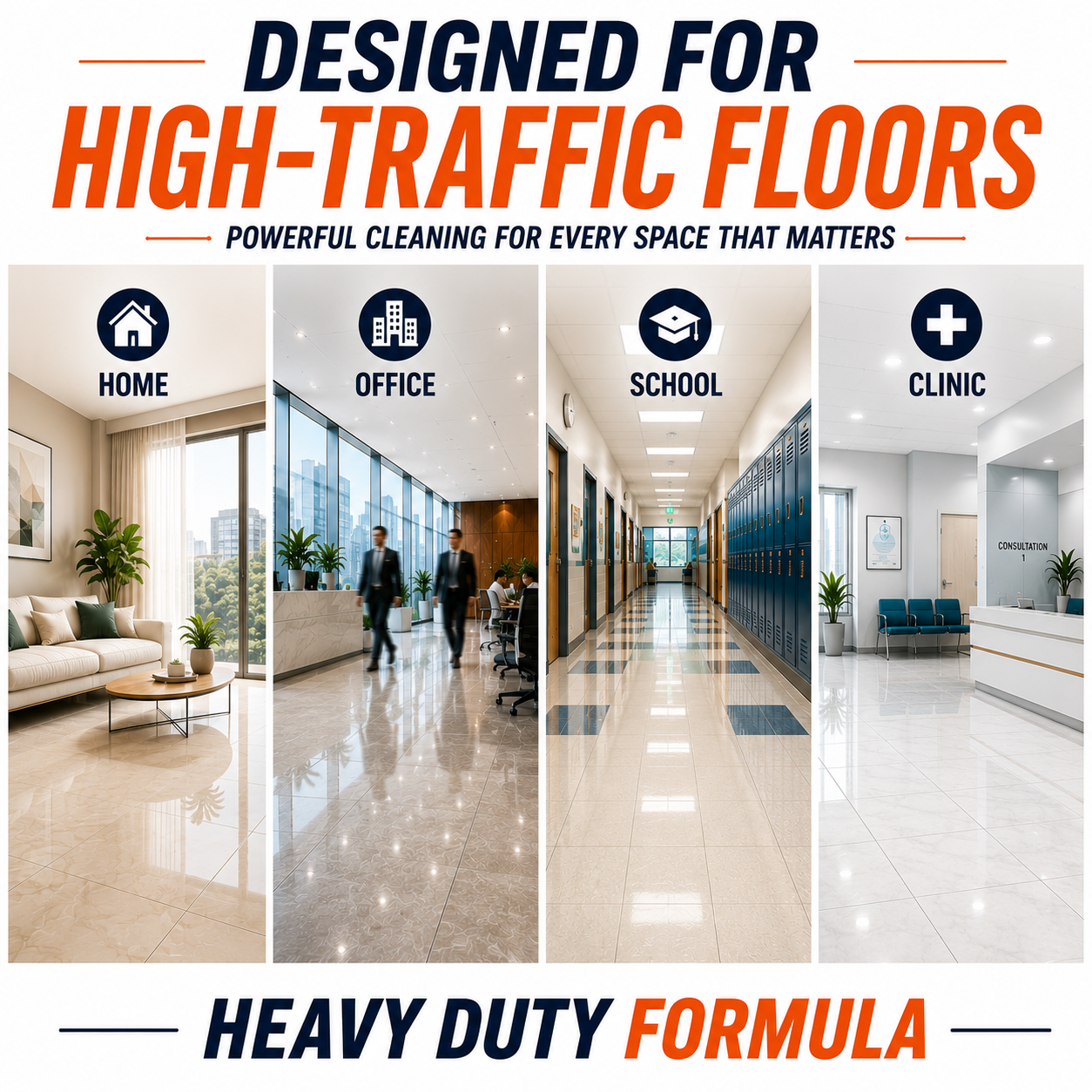 Stain Crew Floor Cleaner | Multi-Surface Disinfectant | Kills 99.9% Germs | Removes Tough Stains | Advanced Deep Action Formula for Tiles, Marble & Kitchen Surfaces