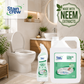 Stain Crew Natural Toilet Bowl Cleaner with Neem Extracts | Non-Corrosive | HCL & Bleach Free | Baby & Pet Safe | Non-Toxic