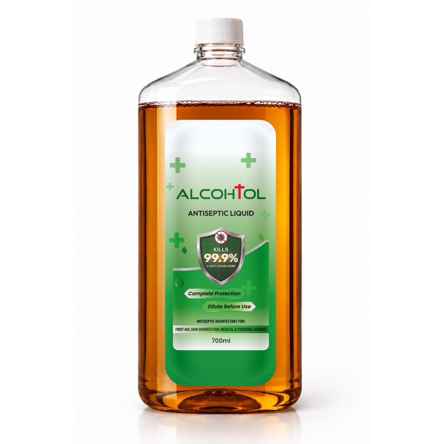 Alcohtol Antiseptic Disinfectant Liquid | For First Aid | Personal Care | Hygiene