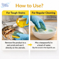 Stain Crew Dishwash Liquid | Non-Toxic | Ph Balanced | LABSA Free | Eco-Friendly | with 2X Foaming