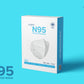N95 Protective Masks FFP2 BIS Certified (Pack of 4)