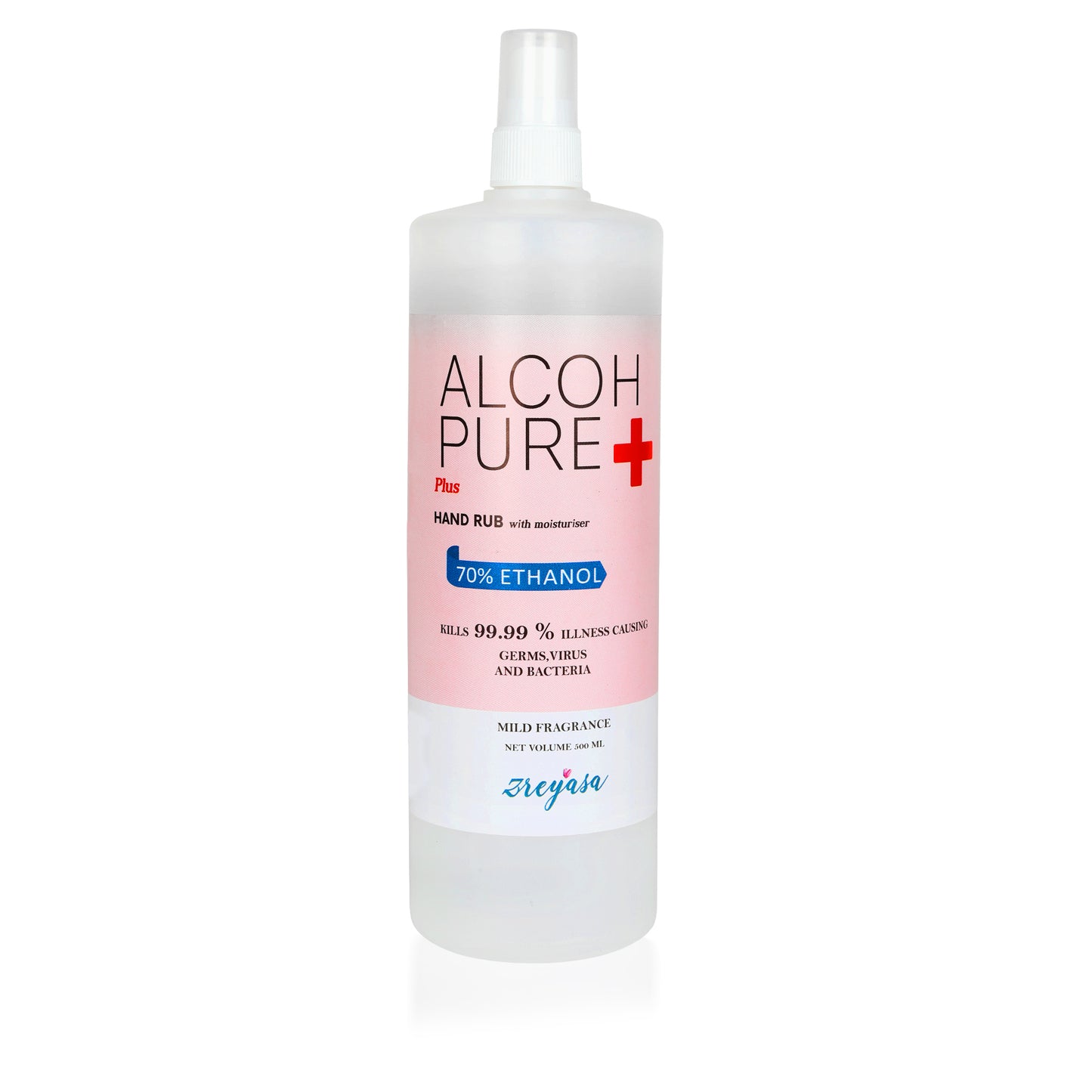 AlcohPure Plus CHG Handrub | 70% Ethyl Alcohol Spray | Pack of 5(100ml)