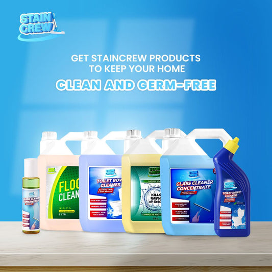 Stain Crew Floor Cleaner Disinfectant 500ml (Citrus Woody) | Kills 99.9% Germs & Bacteria | For Floors, Tiles, Taps | Pack of 2